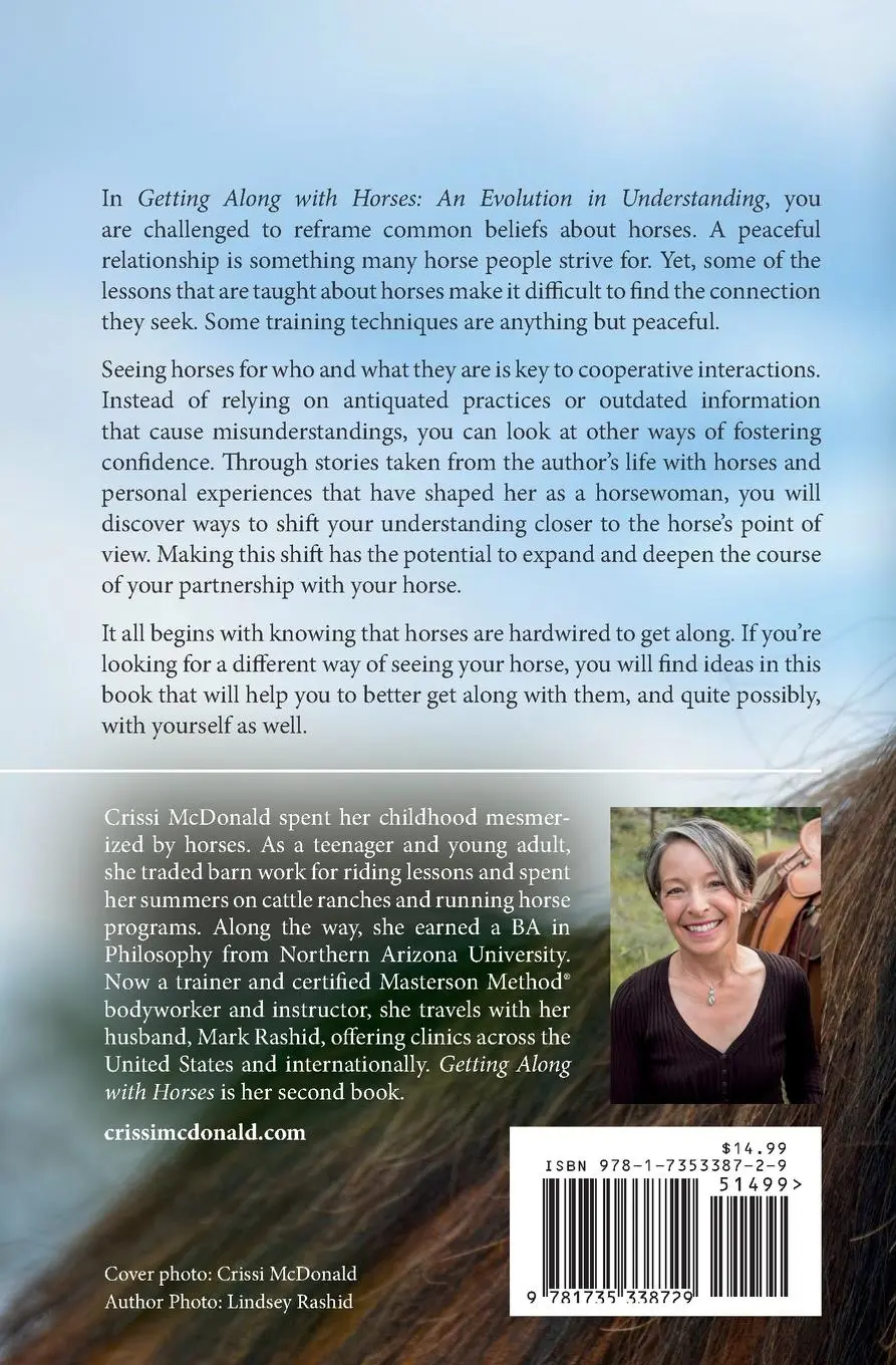 Rückseite: 9781735338729 | Getting Along with Horses | An Evolution in Understanding | McDonald