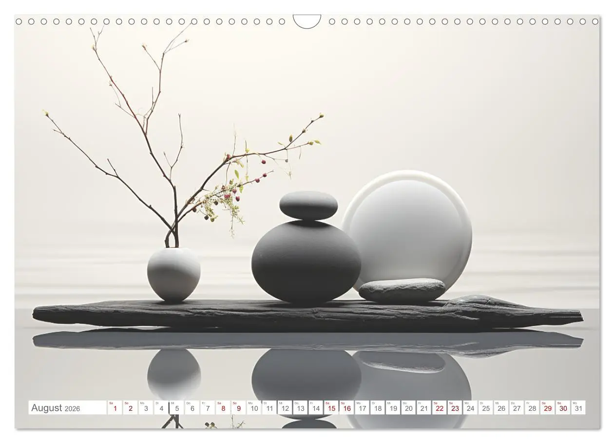 Bild: 9783457498729 | Zen (Wandkalender 2026 DIN A3 quer), CALVENDO Monatskalender | Illgen