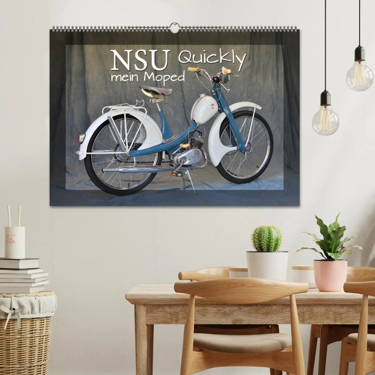 Bild: 9783457878729 | NSU Quickly - Mein Moped (Wandkalender 2026 DIN A2 quer), CALVENDO...