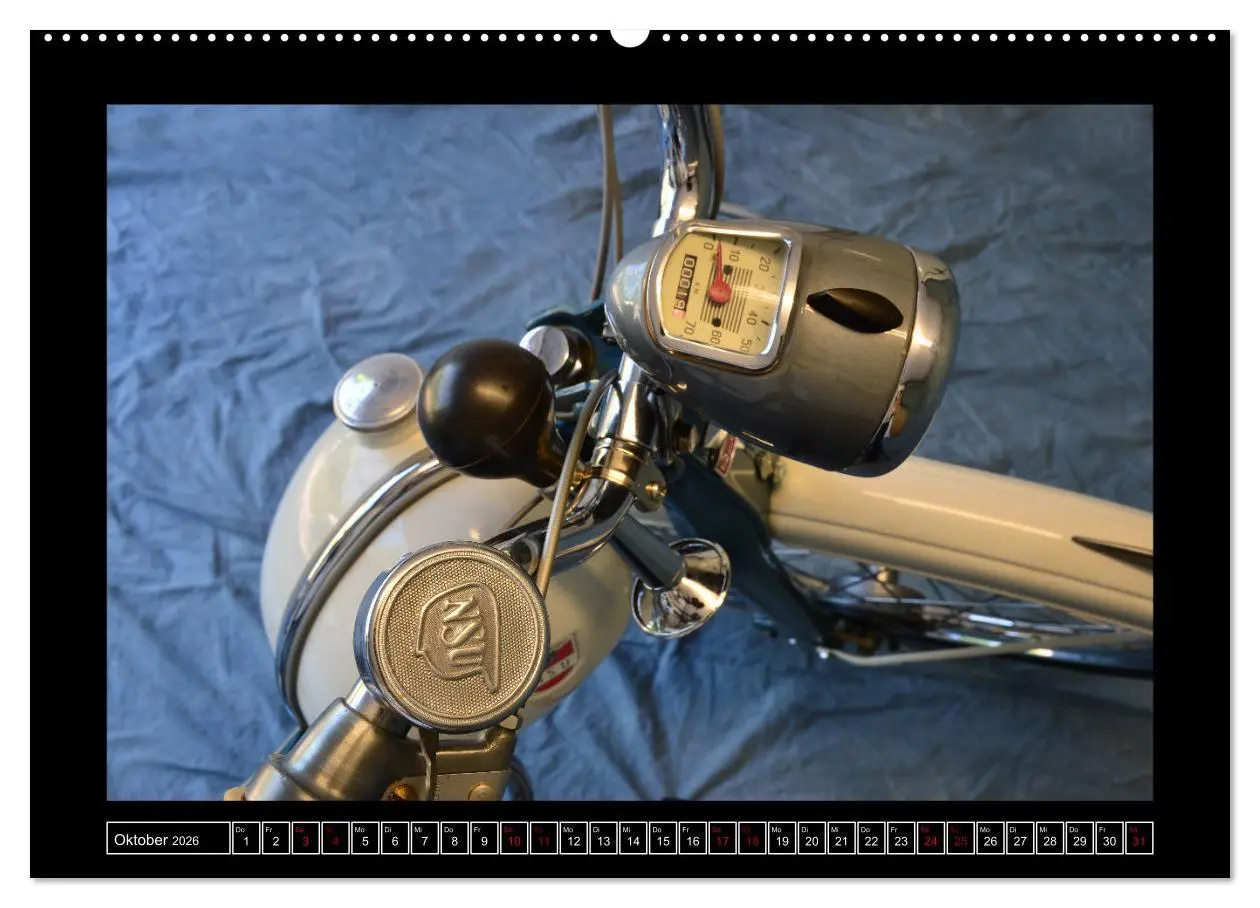 Bild: 9783457878729 | NSU Quickly - Mein Moped (Wandkalender 2026 DIN A2 quer), CALVENDO...