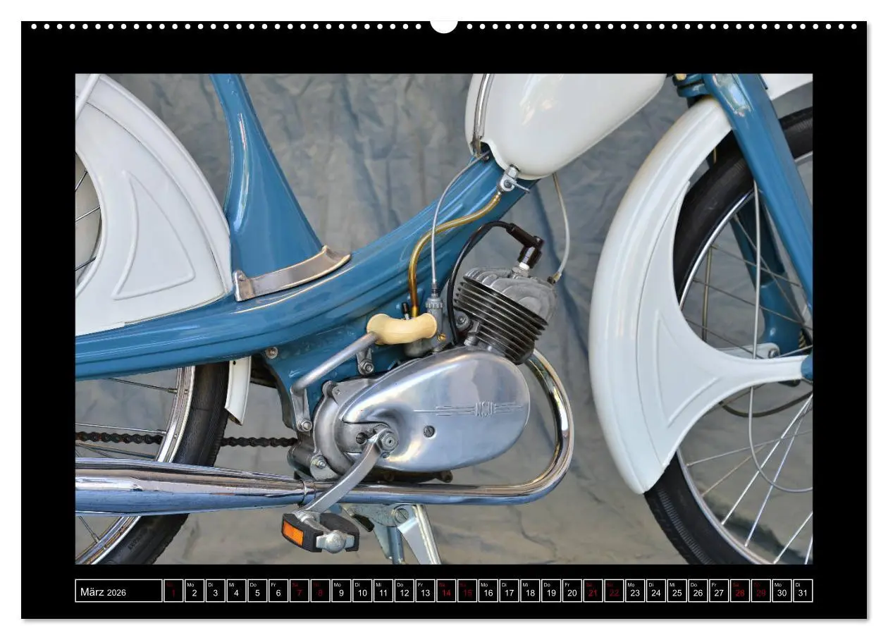 Bild: 9783457878729 | NSU Quickly - Mein Moped (Wandkalender 2026 DIN A2 quer), CALVENDO...