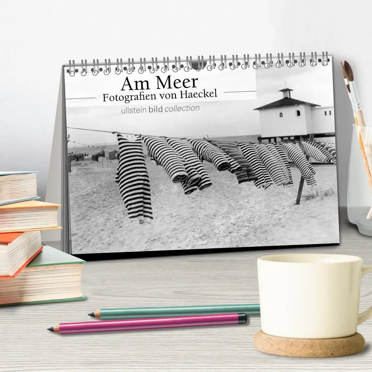 Bild: 9783516038729 | Am Meer - Fotografie von Haeckel (Tischkalender 2026 DIN A5 quer),...