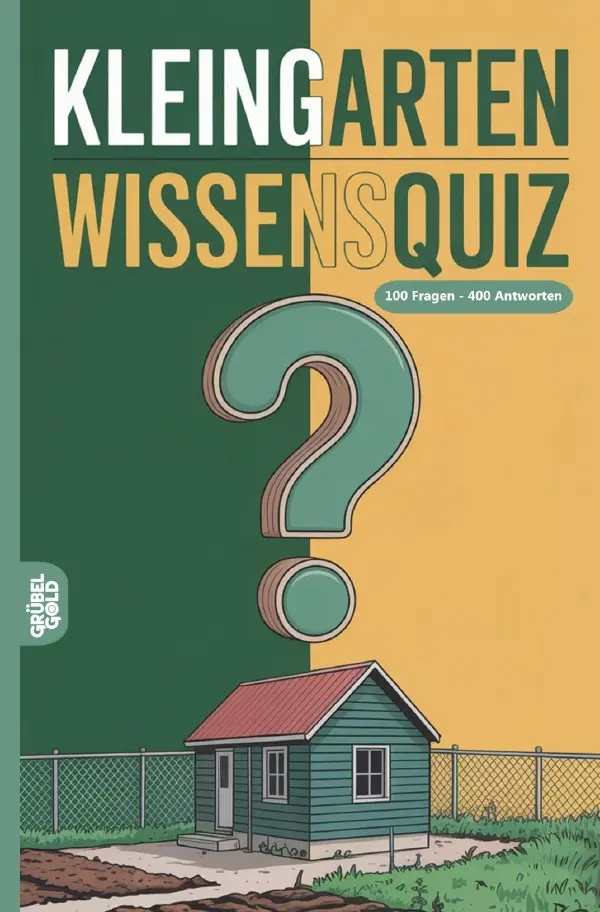 Cover: 9783565168729 | Kleingarten Wissensquiz | Grübelgold Rätselhefte | Taschenbuch | 2026