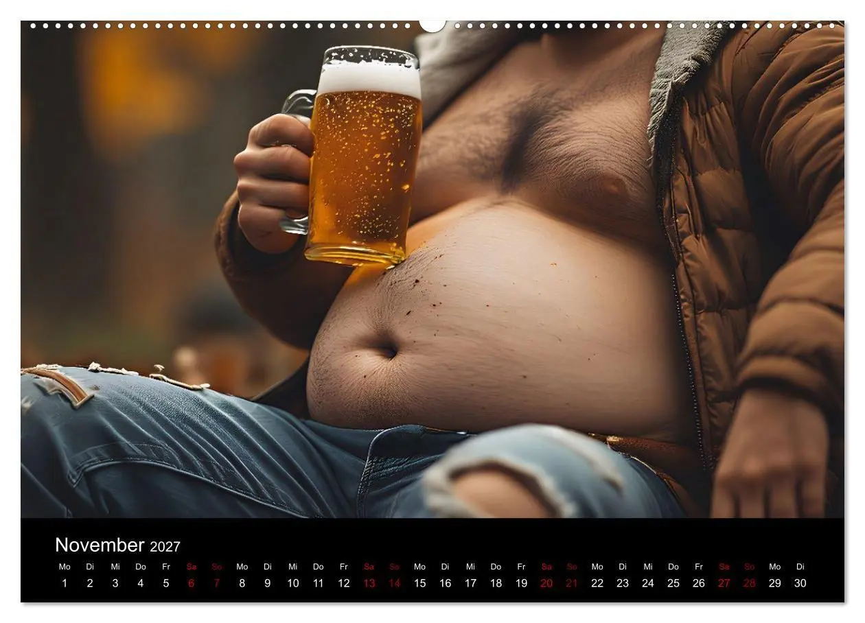 Bild: 9783594258729 | Lustige Kalender Männer mit Bierbäuchen - Bierbauch Kalender...