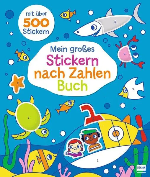 Cover: 9783741528729 | Mein großes Stickern-nach-Zahlen-Buch | Lucy Doncaster | Taschenbuch