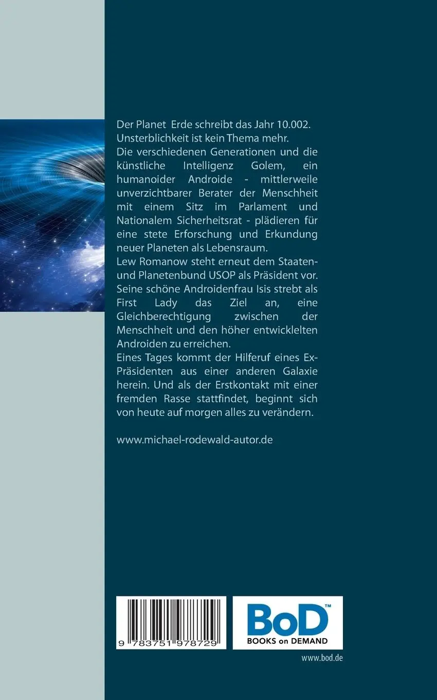 Rückseite: 9783751978729 | Die KI Golem und Das verborgene Imperium | Michael Rodewald | Buch