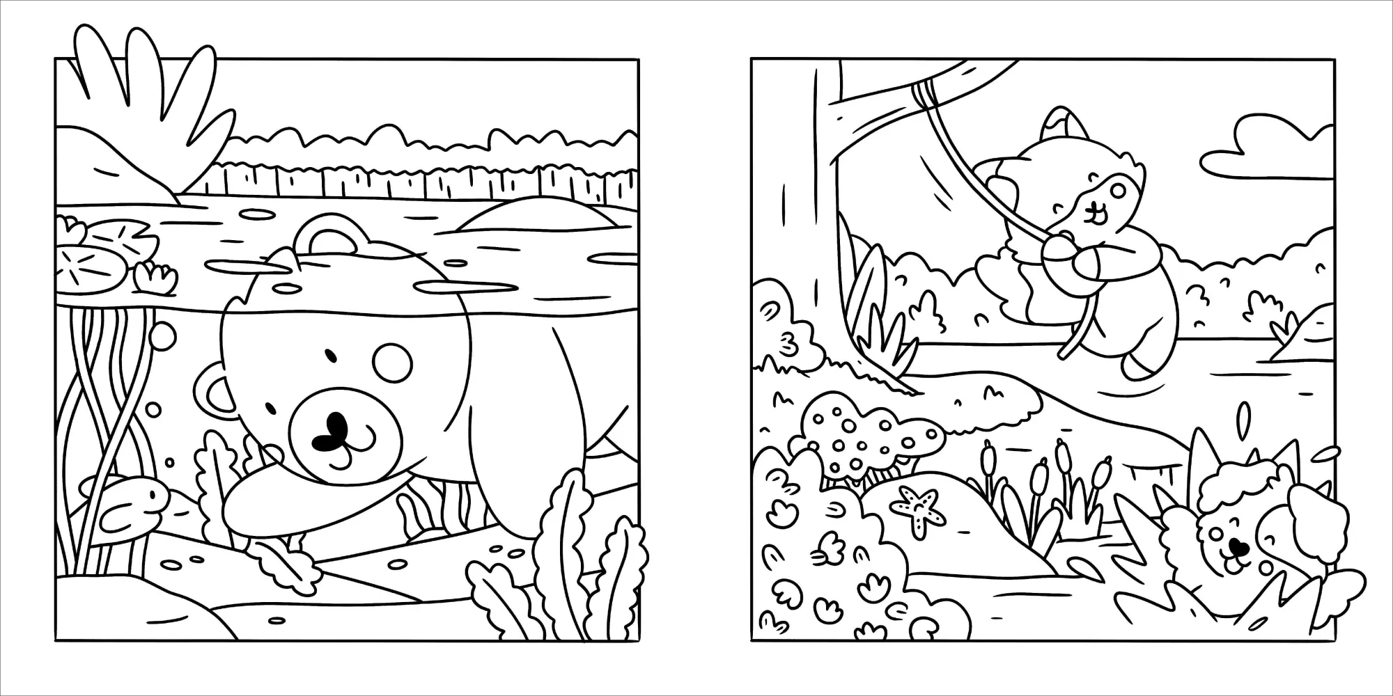 Bild: 9783841068729 | Cosy Coloring - Happy Nature | Taschenbuch | 64 S. | Deutsch | 2026