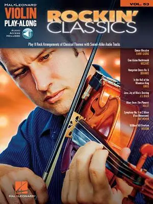 Cover: 888680078829 | Rockin' Classics | Violin Play-Along Volume 53 | Taschenbuch | 2015