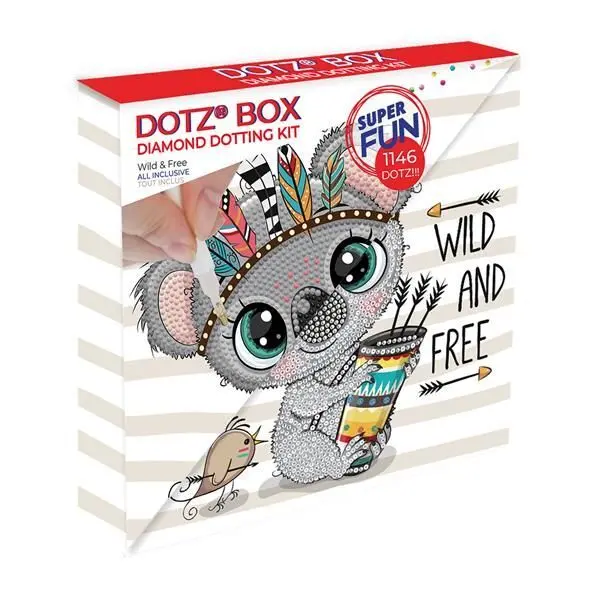 Cover: 4895225918829 | Diamond Dotz Koala "Wild &amp; Free" | Kit (Bastelset) | 2591882 | Deutsch