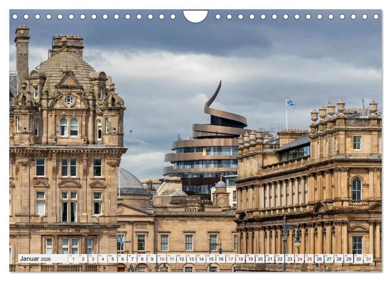 Bild: 9783457318829 | Wunderschönes Edinburgh (Wandkalender 2026 DIN A4 quer), CALVENDO...