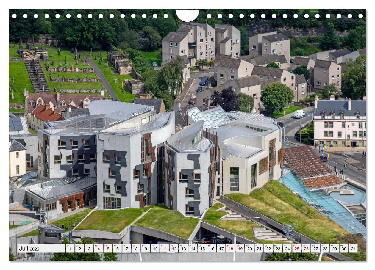Bild: 9783457318829 | Wunderschönes Edinburgh (Wandkalender 2026 DIN A4 quer), CALVENDO...