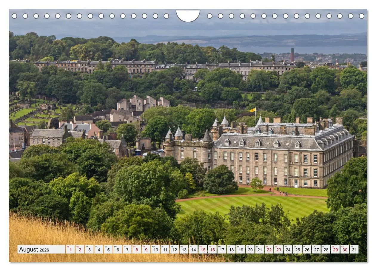 Bild: 9783457318829 | Wunderschönes Edinburgh (Wandkalender 2026 DIN A4 quer), CALVENDO...