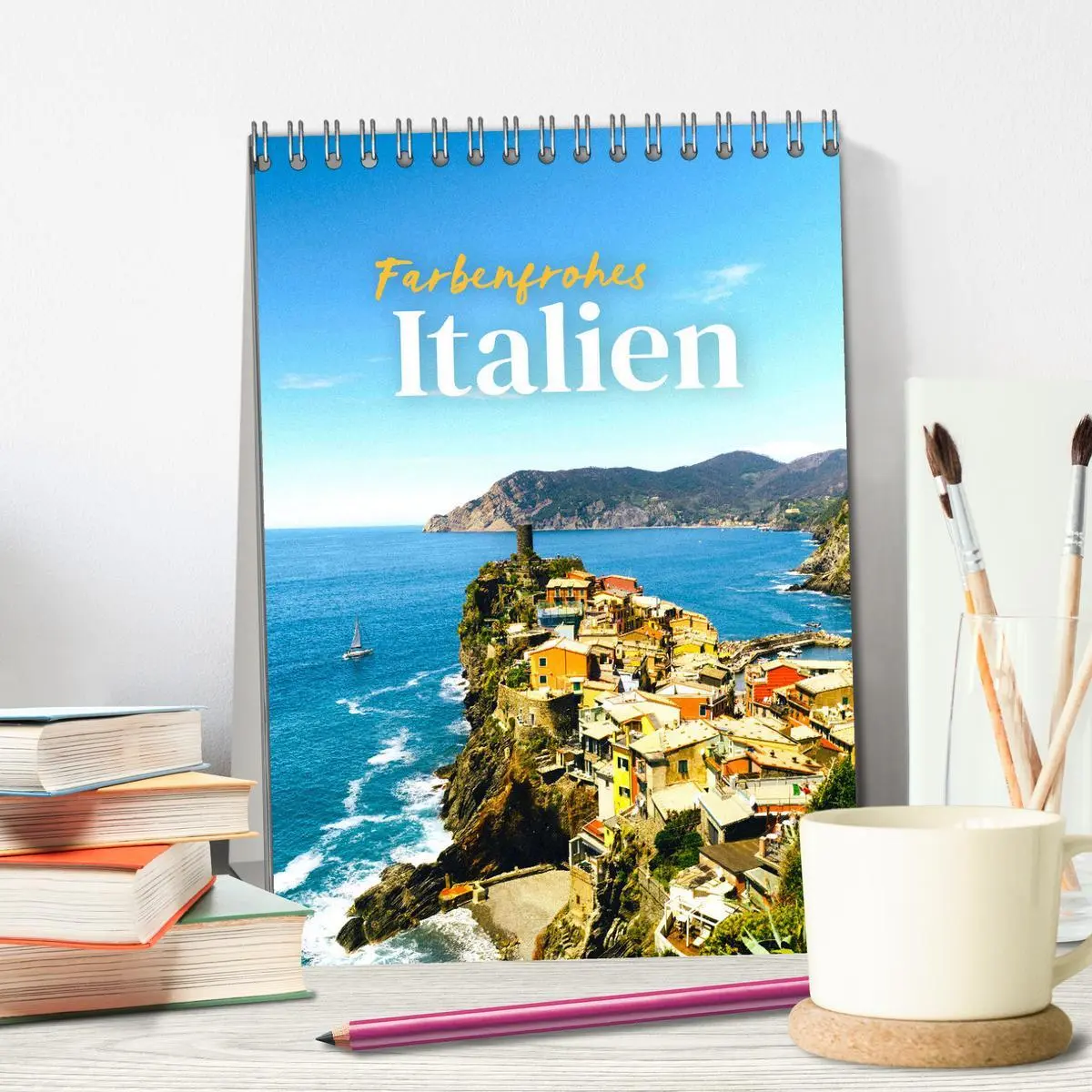 Bild: 9783516338829 | Farbenfrohes Italien (Tischkalender 2026 DIN A5 hoch), CALVENDO...