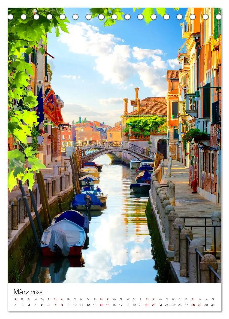 Bild: 9783516338829 | Farbenfrohes Italien (Tischkalender 2026 DIN A5 hoch), CALVENDO...