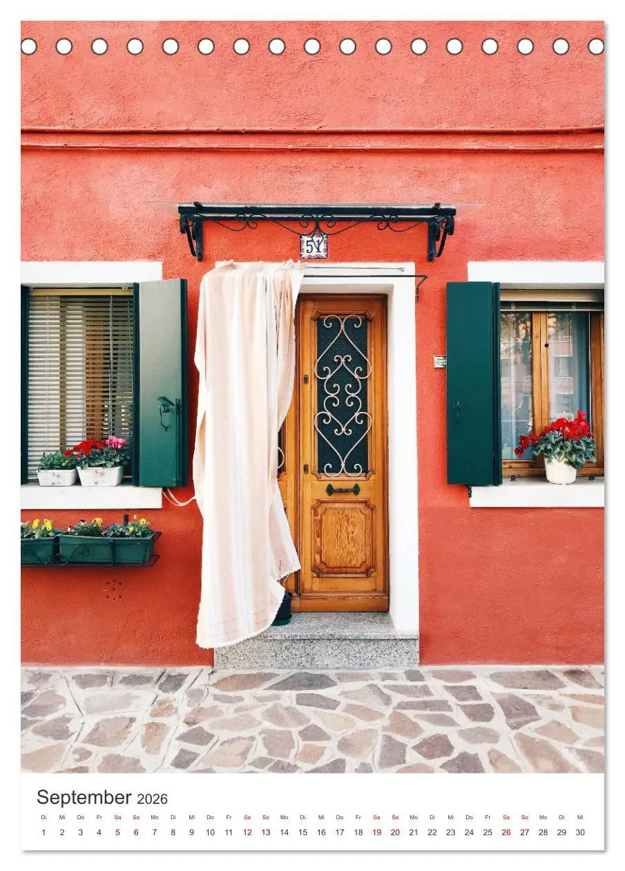 Bild: 9783516338829 | Farbenfrohes Italien (Tischkalender 2026 DIN A5 hoch), CALVENDO...