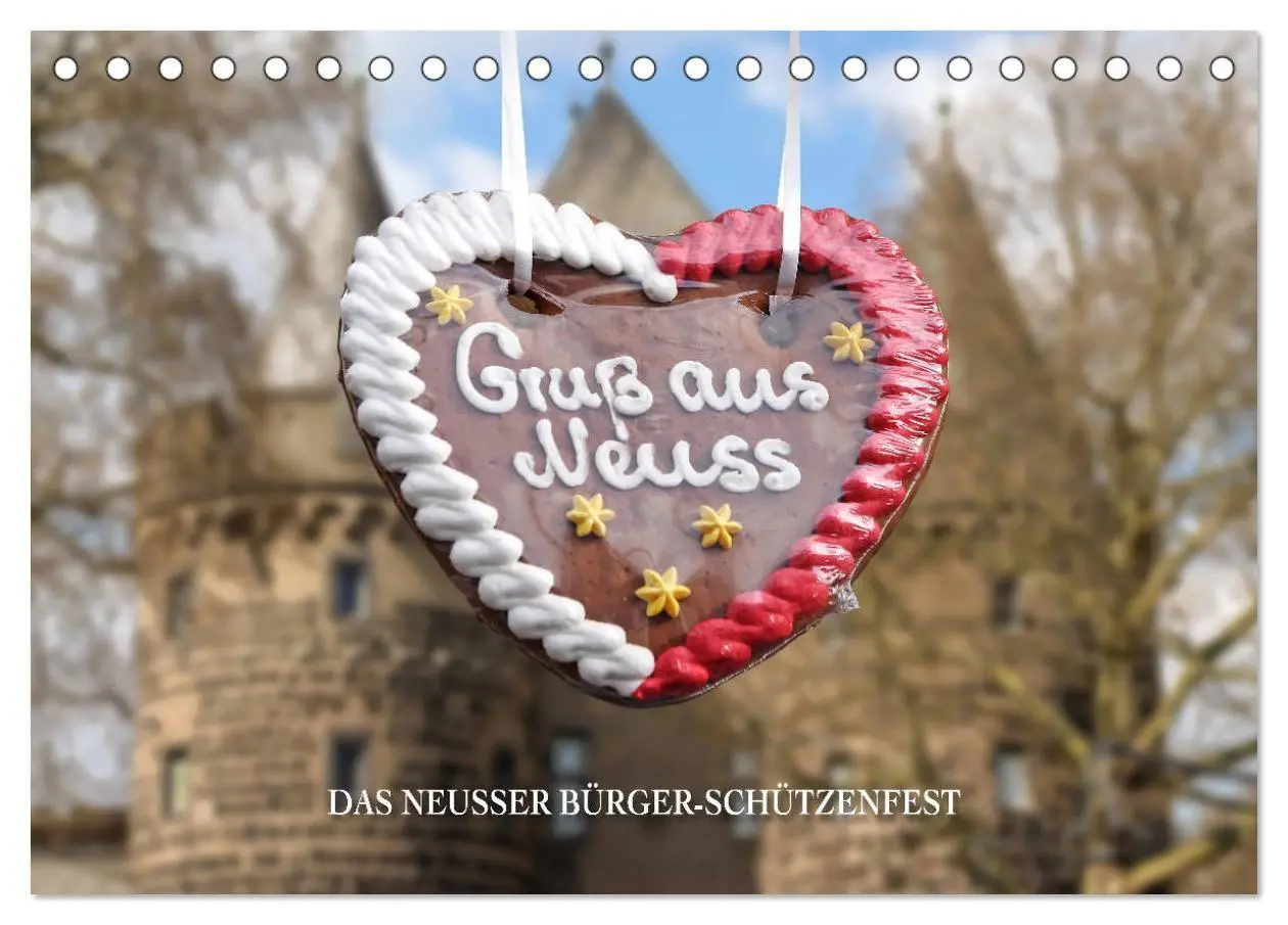 Gruss aus Neuss (Tischkalender 2027 DIN A5 quer), CALVENDO Monatskalender