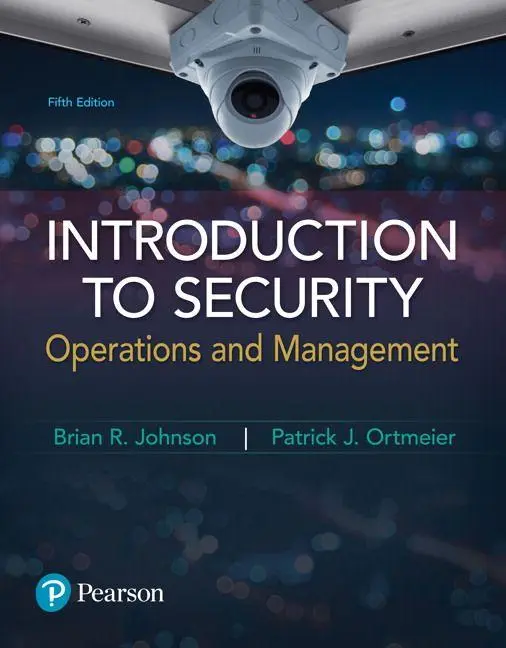Cover: 9780134558929 | Introduction to Security: Operations and Management | Johnson (u. a.)