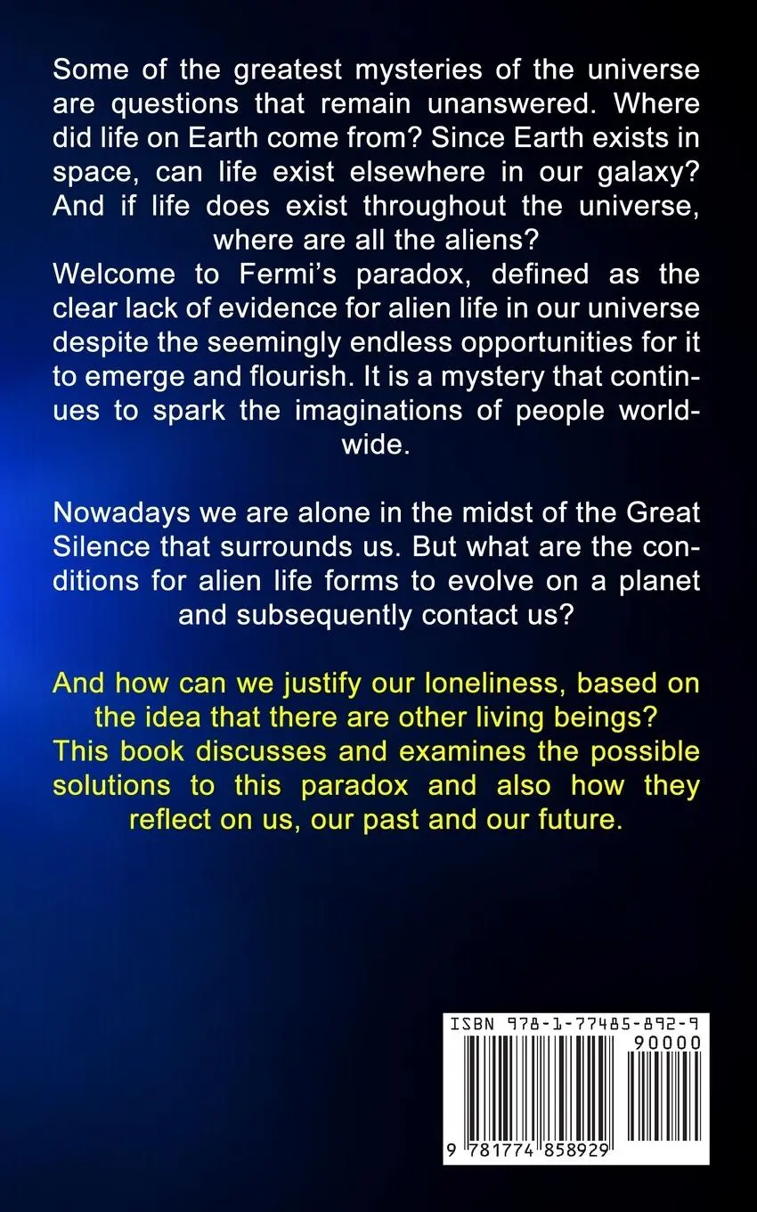 Rückseite: 9781774858929 | Fermi Paradox | David Carter | Taschenbuch | Kartoniert / Broschiert