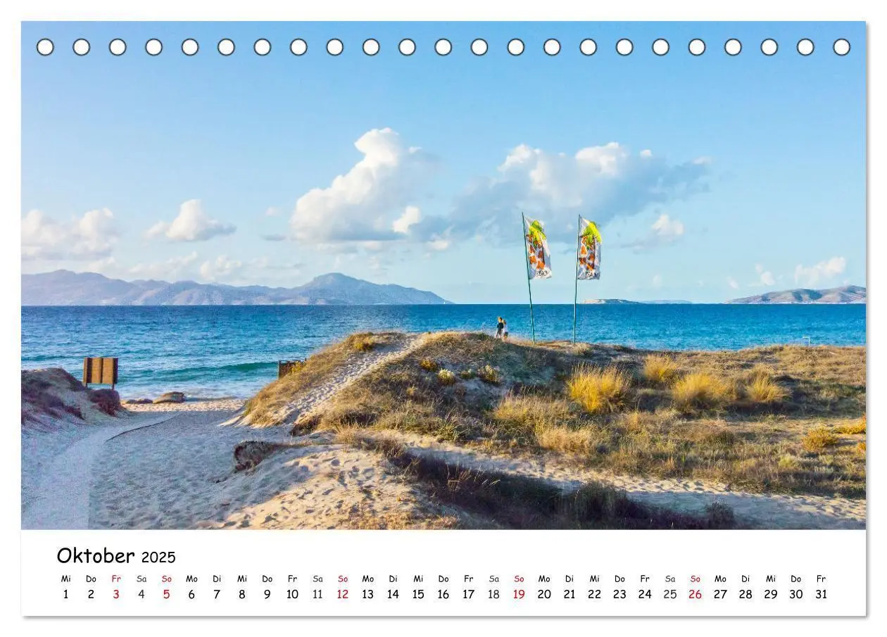 Bild: 9783435078929 | Kos 2025 (Tischkalender 2025 DIN A5 quer), CALVENDO Monatskalender