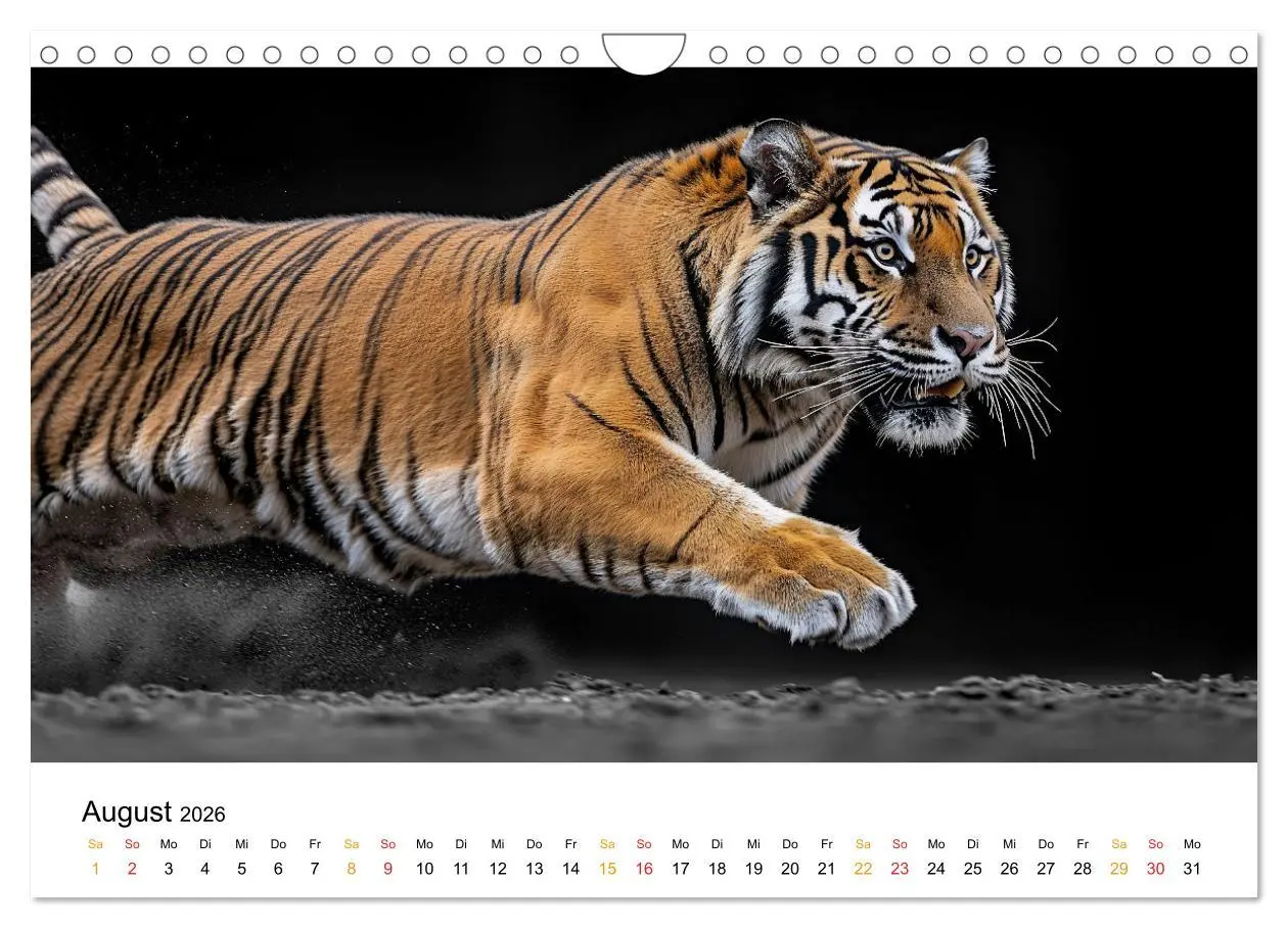 Bild: 9783457308929 | Magie der Tierwelt (Wandkalender 2026 DIN A4 quer), CALVENDO...