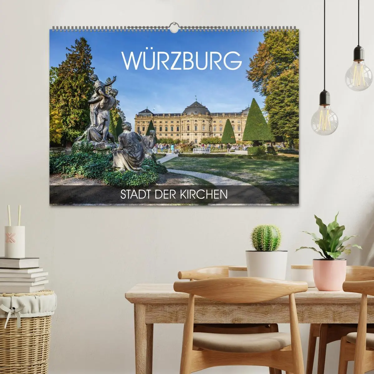 Bild: 9783457788929 | Würzburg - Stadt der Kirchen (Wandkalender 2026 DIN A2 quer),...