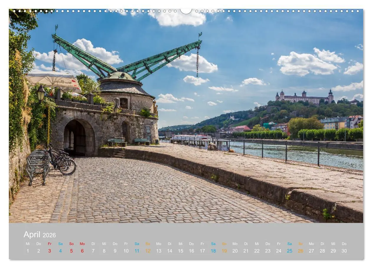 Bild: 9783457788929 | Würzburg - Stadt der Kirchen (Wandkalender 2026 DIN A2 quer),...