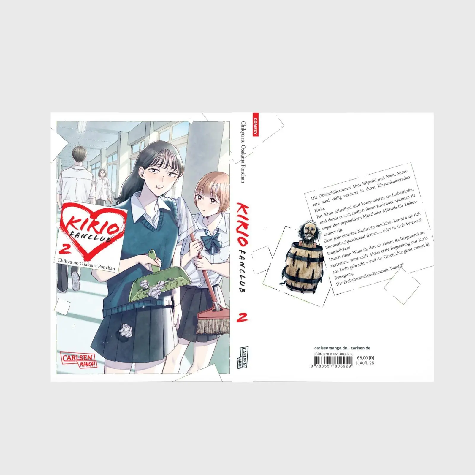 Bild: 9783551808929 | Kirio Fanclub 2 | Chikyu No Osakana Ponchan | Taschenbuch | 160 S.
