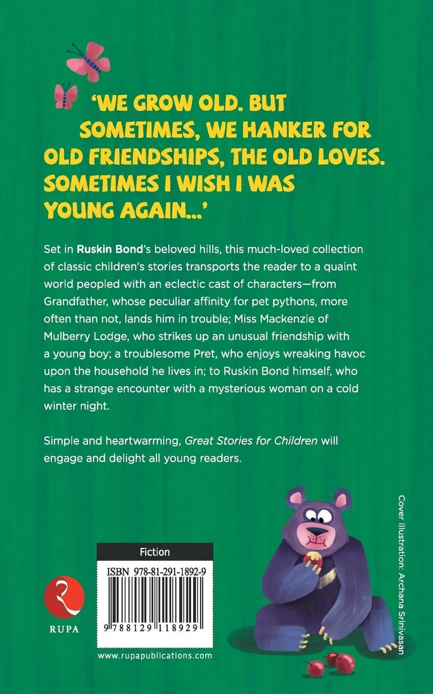 Rückseite: 9788129118929 | Great Stories for Children | Ruskin Bond | Taschenbuch | Englisch