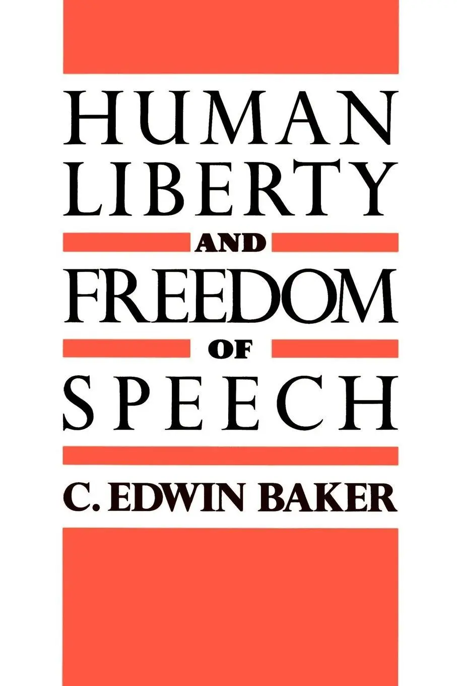 Cover: 9780195079029 | Human Liberty and Freedom of Speech | C. Edwin Baker | Taschenbuch