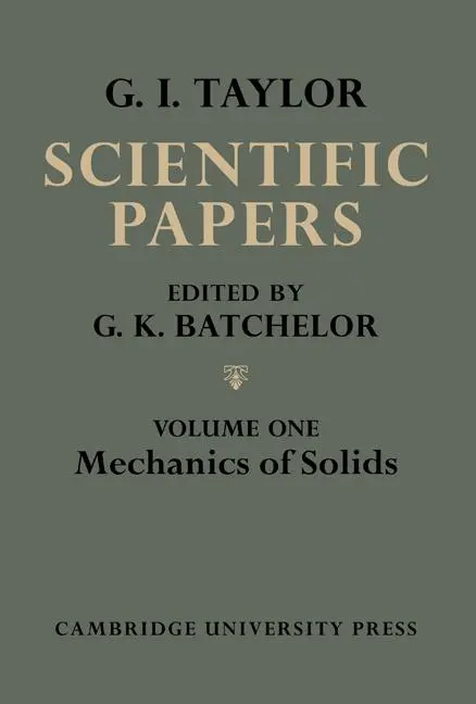 Cover: 9780521159029 | The Scientific Papers of Sir Geoffrey Ingram Taylor | Taylor | Buch