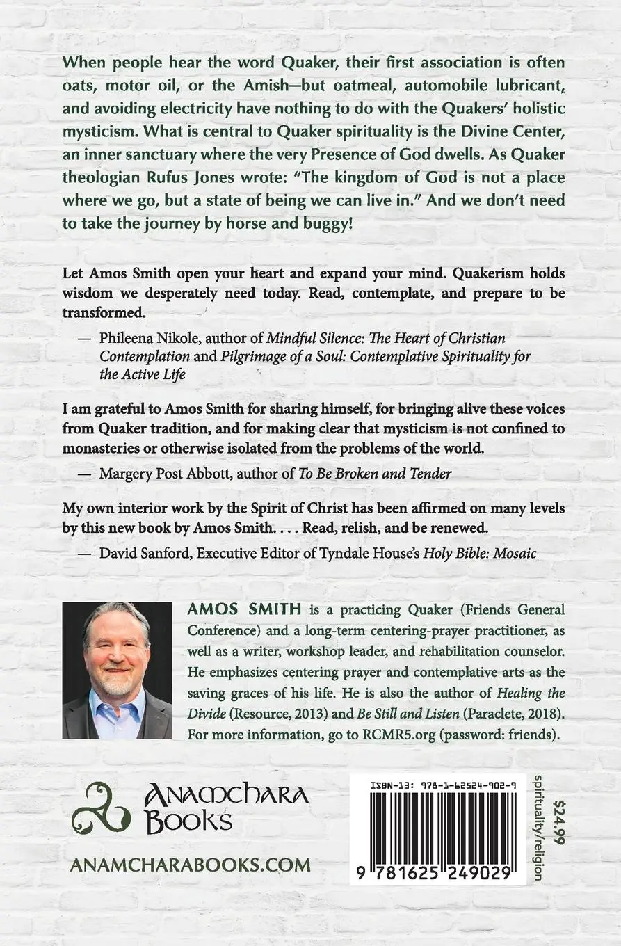 Rückseite: 9781625249029 | Holistic Mysticism | The Integrated Spiritual Path of the Quakers