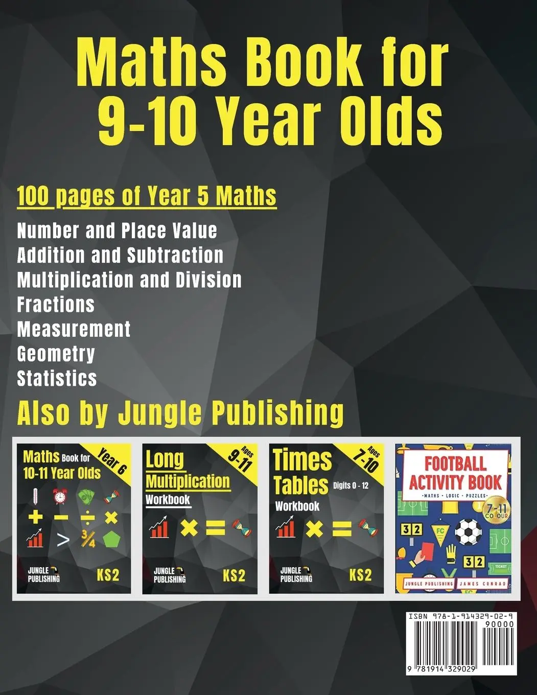 Rückseite: 9781914329029 | Maths Book for 9-10 Year Olds - KS2 | Jungle Publishing U. K. | Buch