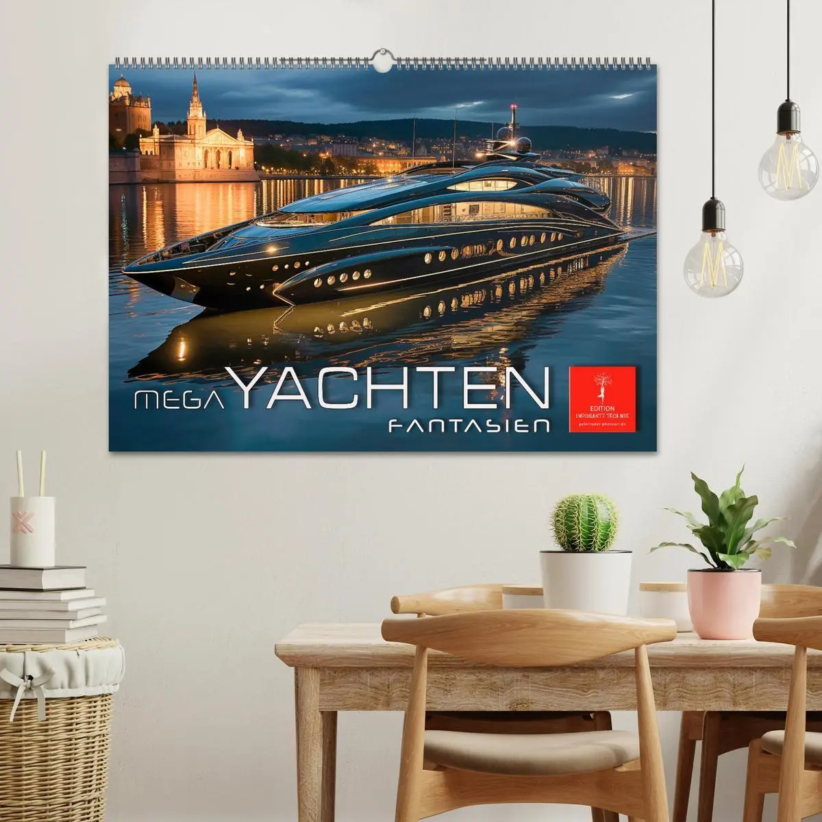 Bild: 9783457509029 | Mega Yachten Fantasien (Wandkalender 2026 DIN A2 quer), CALVENDO...