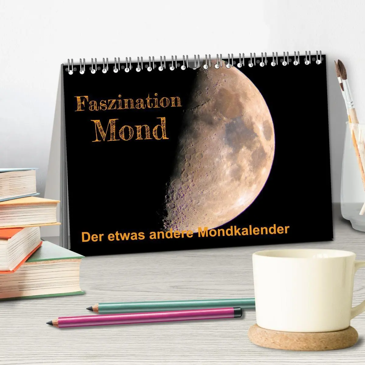 Bild: 9783516699029 | Faszination Mond - der etwas andere Mondkalender (Tischkalender...