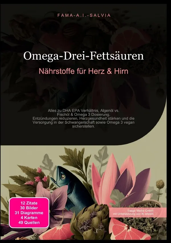 Cover: 9783565039029 | Omega-Drei-Fettsäuren: Nährstoffe für Herz &amp; Hirn | Fama A.I. Salvia