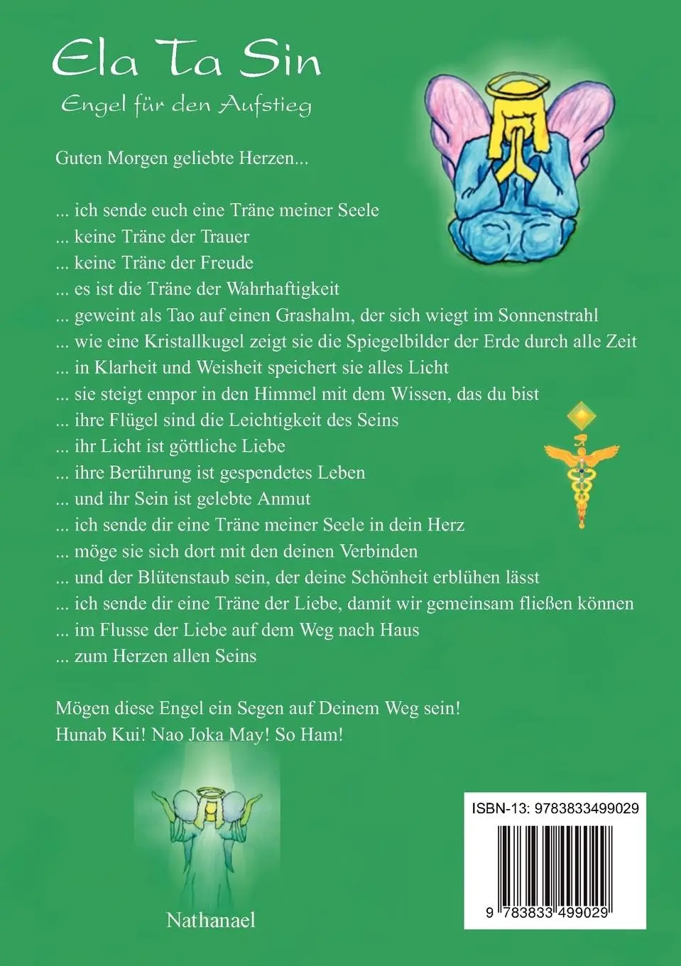 Rückseite: 9783833499029 | Ela Ta Sin - Engel für den Aufstieg | Nathanael El Mogar Ba | Buch