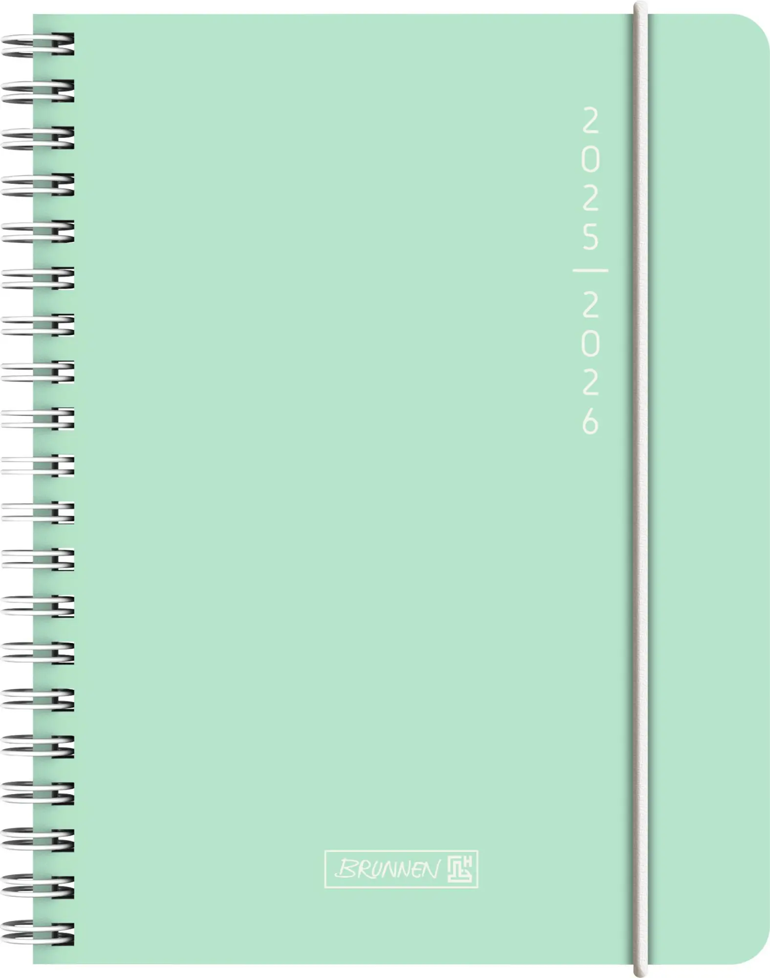 Cover: 4061947139129 | BRUNNEN Schülerkalender (2025/2026) "Plain Mint", 2 Seiten = 1...