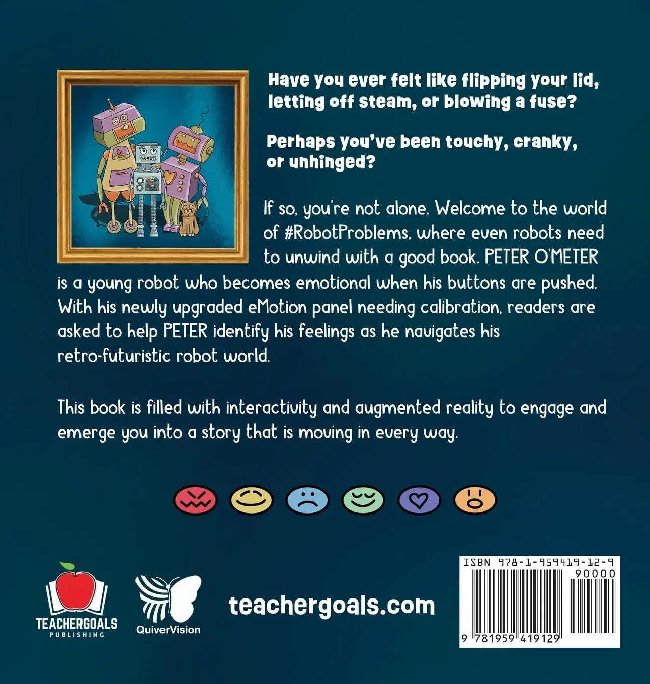 Rückseite: 9781959419129 | Peter O' Meter | An Interactive Augmented Reality SEL Children's Book