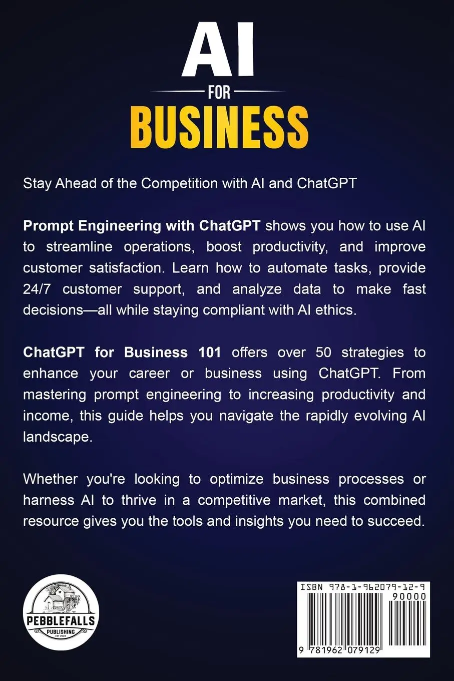 Rückseite: 9781962079129 | AI for Business | Russel Grant | Taschenbuch | Englisch | 2024