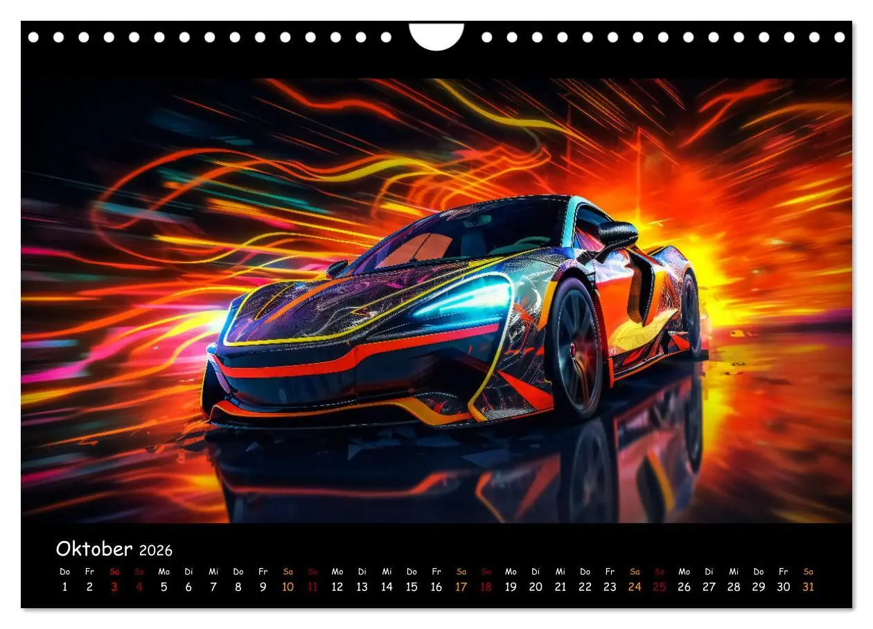 Bild: 9783457359129 | Im Rausch der Geschwindigkeit (Wandkalender 2026 DIN A4 quer),...