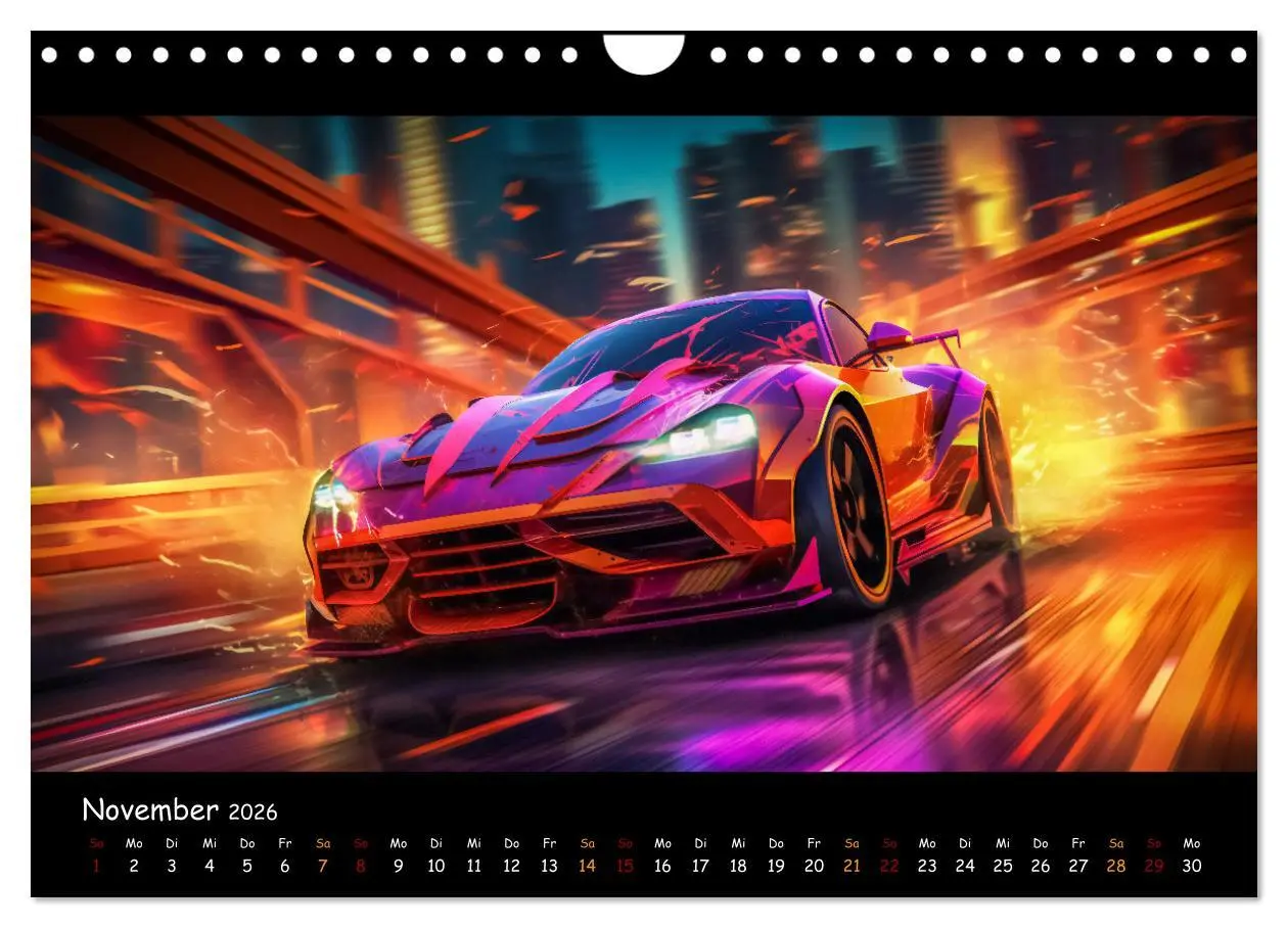 Bild: 9783457359129 | Im Rausch der Geschwindigkeit (Wandkalender 2026 DIN A4 quer),...