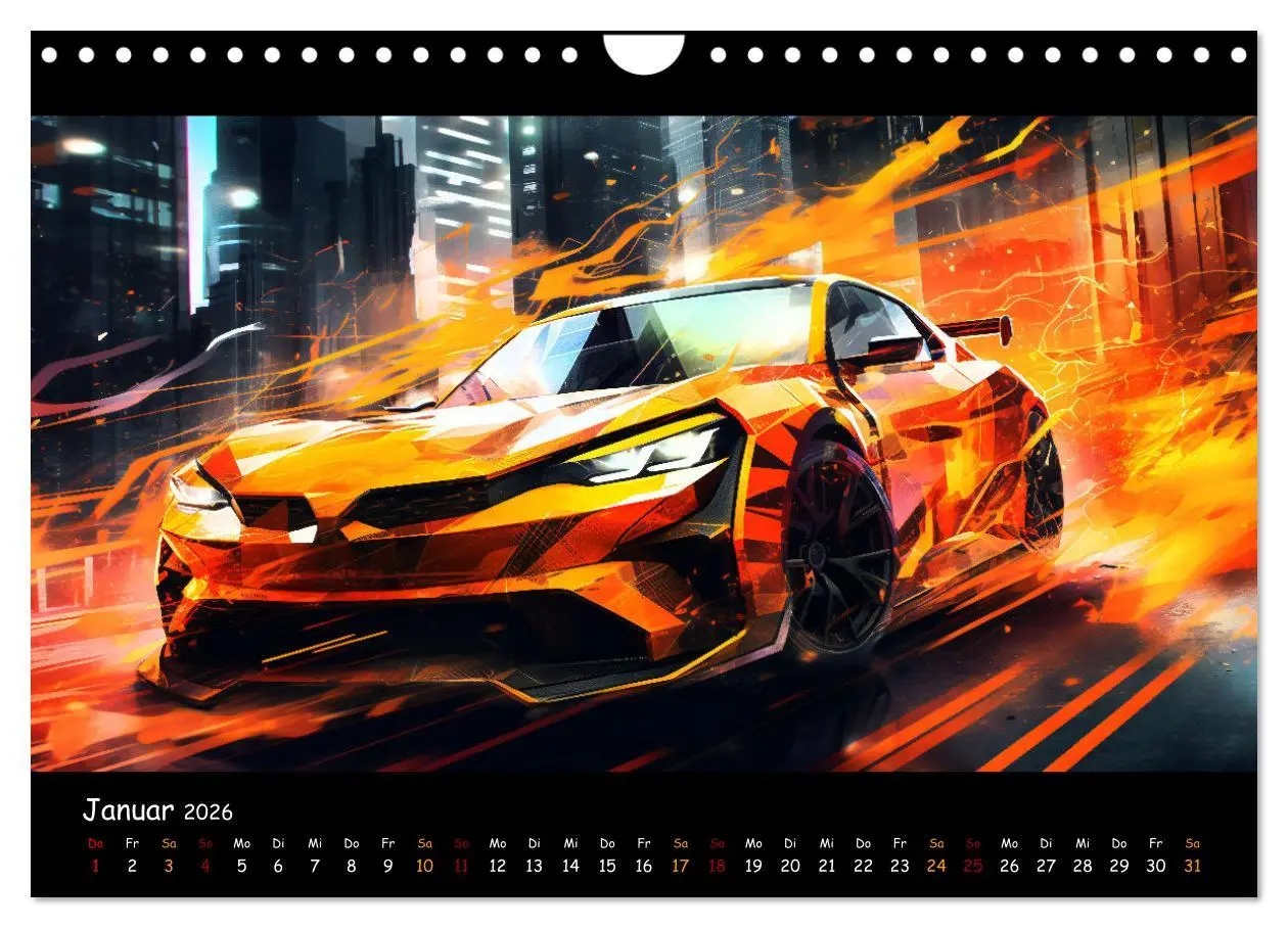 Bild: 9783457359129 | Im Rausch der Geschwindigkeit (Wandkalender 2026 DIN A4 quer),...