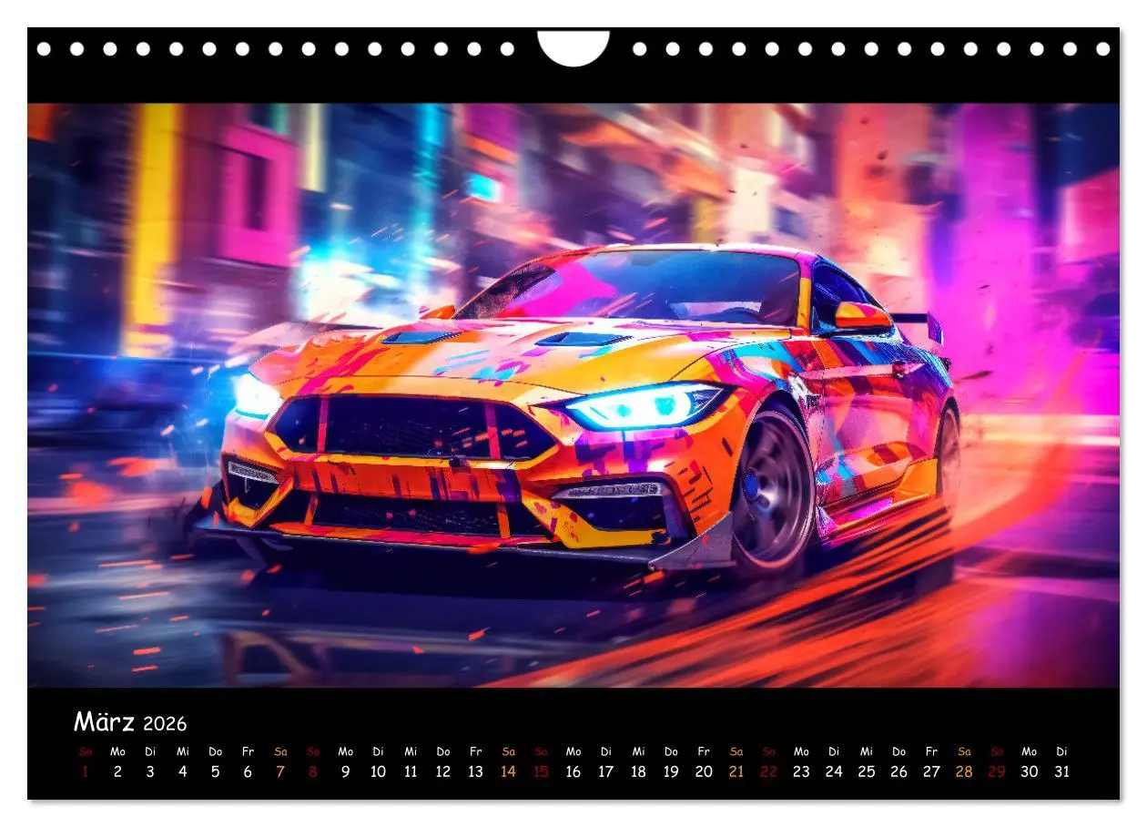 Bild: 9783457359129 | Im Rausch der Geschwindigkeit (Wandkalender 2026 DIN A4 quer),...