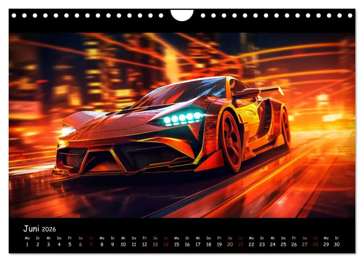 Bild: 9783457359129 | Im Rausch der Geschwindigkeit (Wandkalender 2026 DIN A4 quer),...
