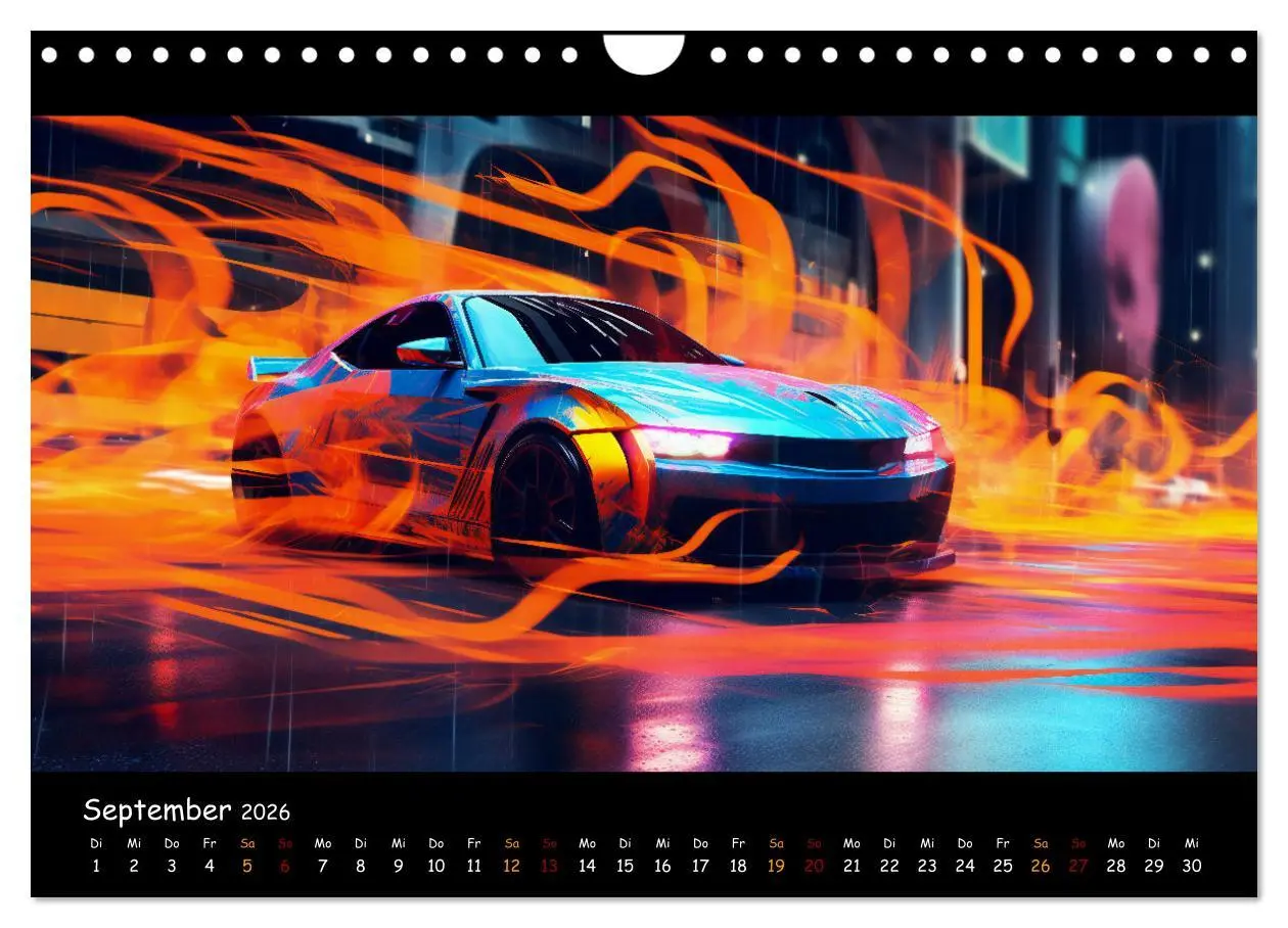 Bild: 9783457359129 | Im Rausch der Geschwindigkeit (Wandkalender 2026 DIN A4 quer),...