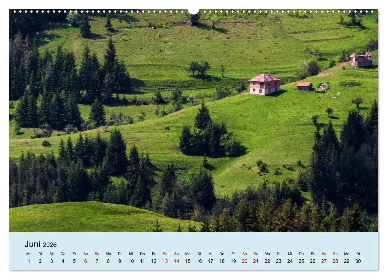 Bild: 9783457669129 | Unbekanntes Bulgarien (Wandkalender 2026 DIN A2 quer), CALVENDO...
