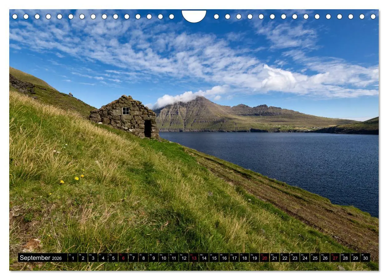Bild: 9783457809129 | Landschaften Der Färöer (Wandkalender 2026 DIN A4 quer), CALVENDO...