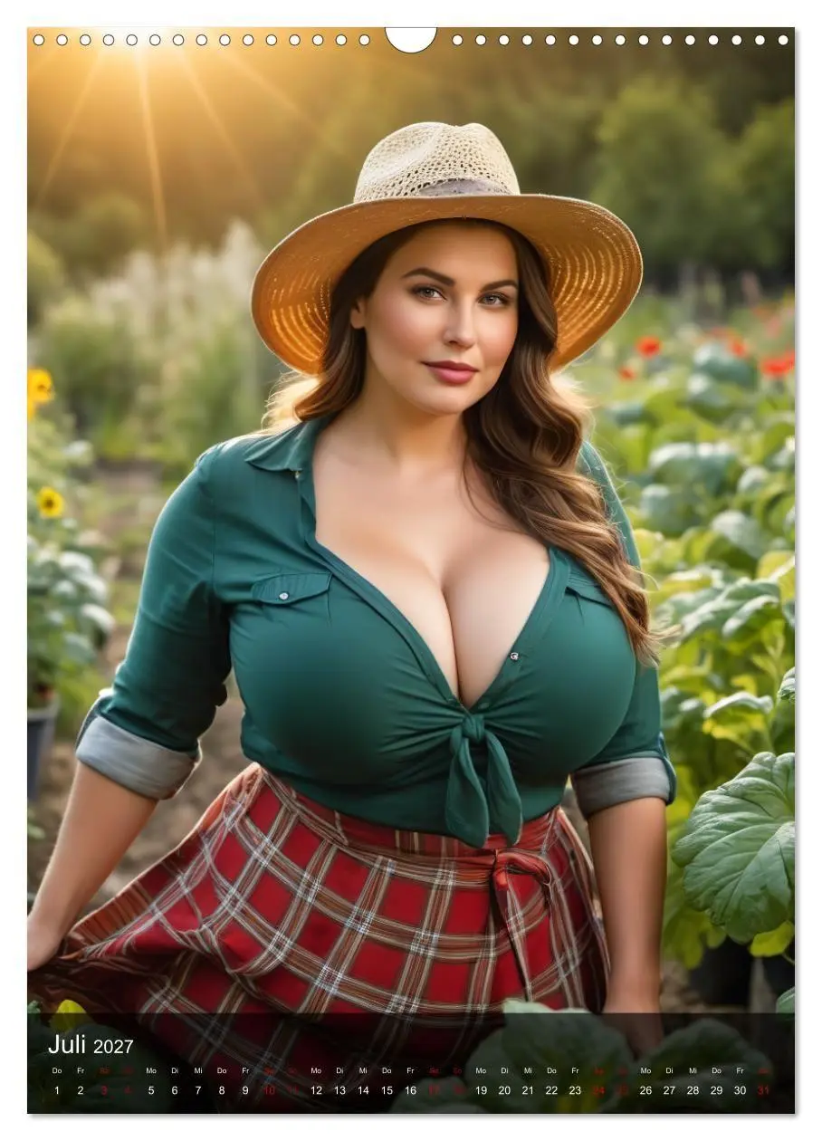 Bild: 9783516999129 | XXL Farm Girls (Wandkalender 2027 DIN A3 hoch), CALVENDO...