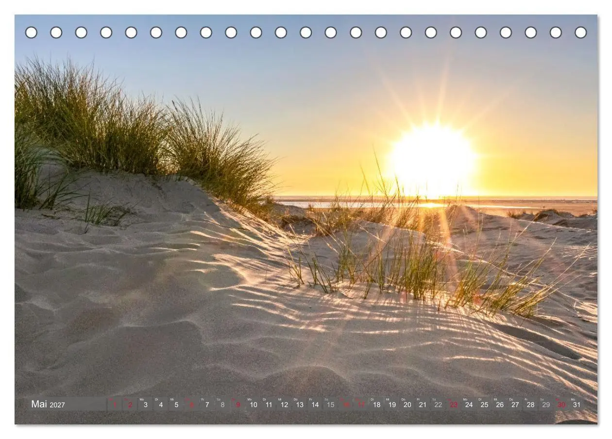 Bild: 9783569539129 | NORDSEE-VERLIEBT (Tischkalender 2027 DIN A5 quer), CALVENDO...