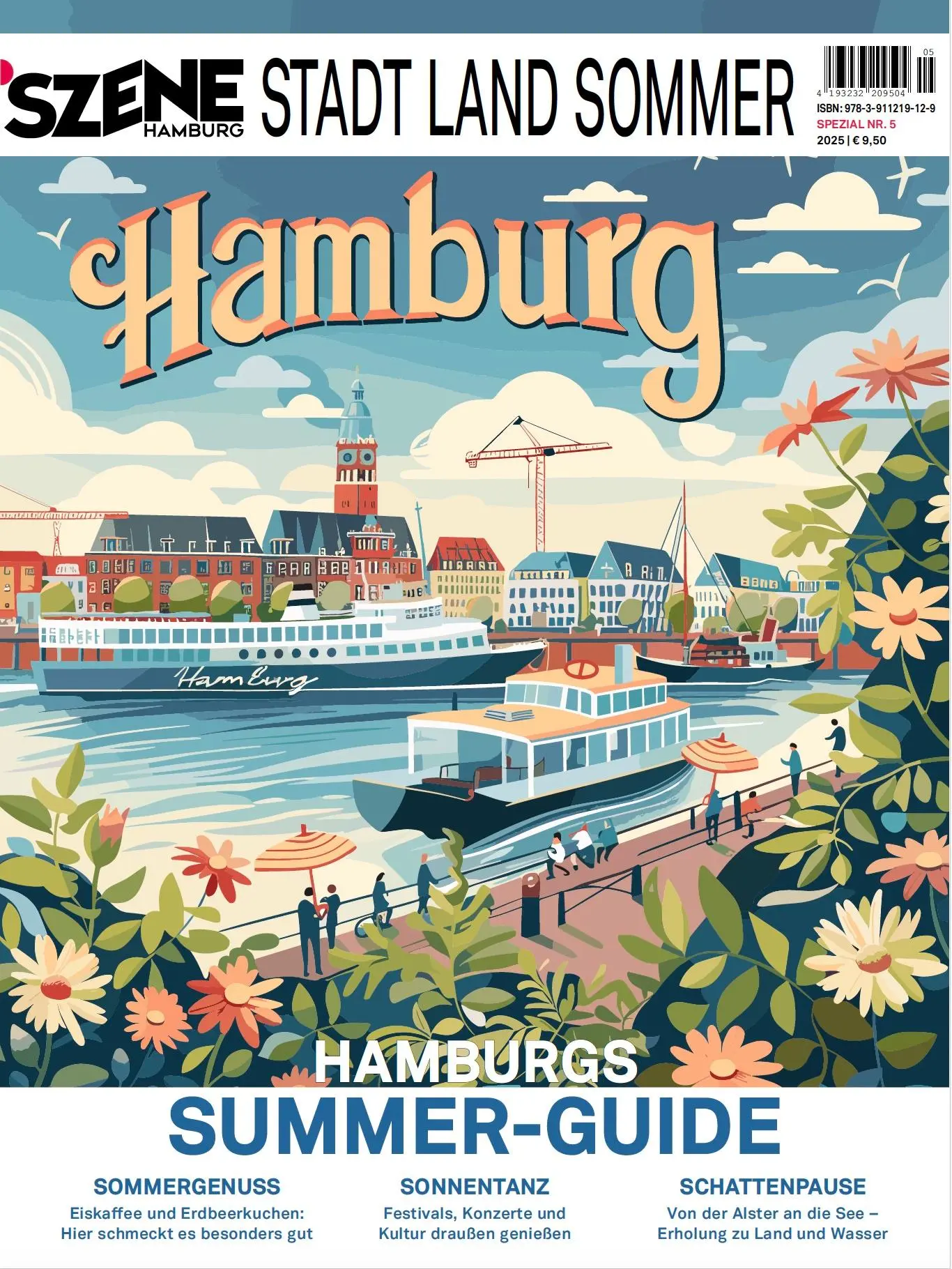 Cover: 9783911219129 | SZENE HAMBURG STADT LAND SOMMER 2025/2026 | GmbH | Taschenbuch | 2025